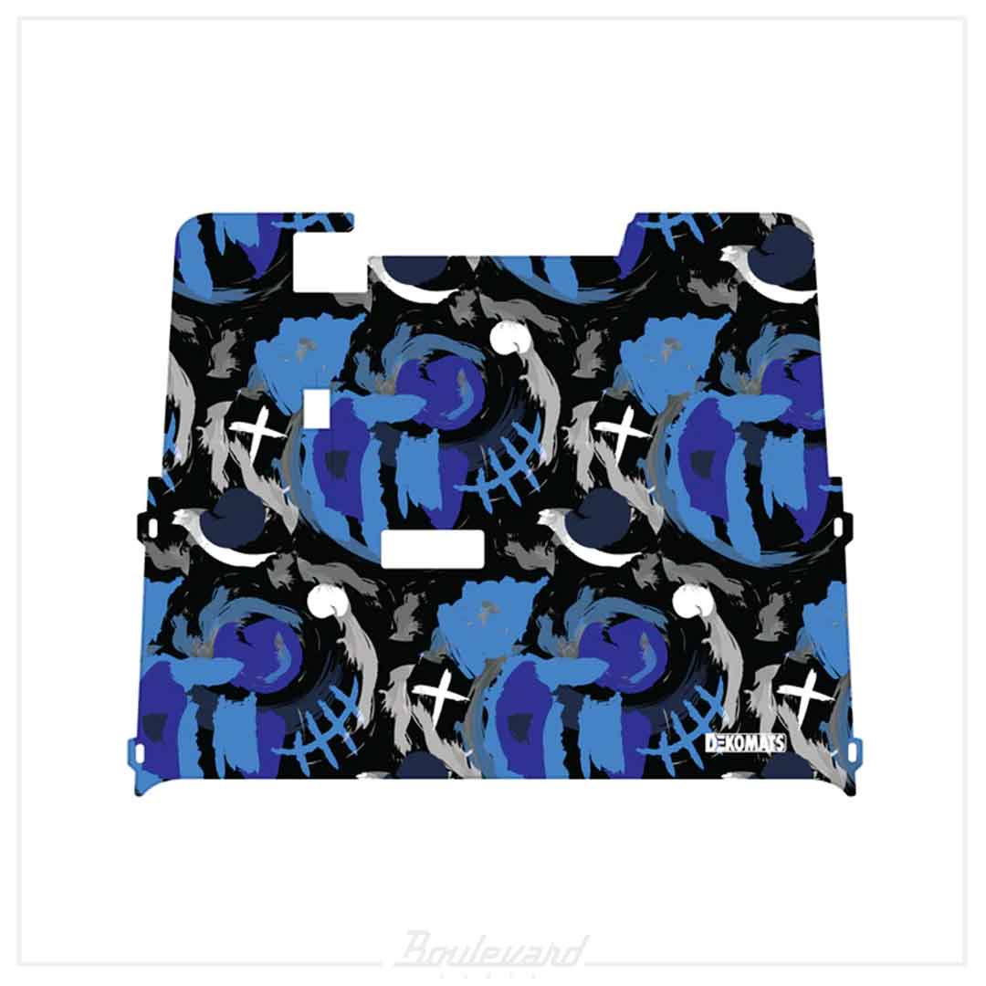 Dekomats: Blue Hindsight Design