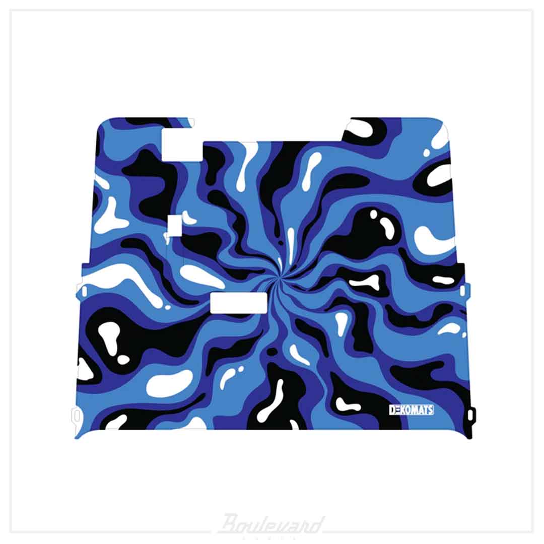 Dekomats: Blue Ripple Design
