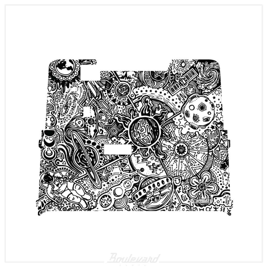 Dekomats: White Astro Design