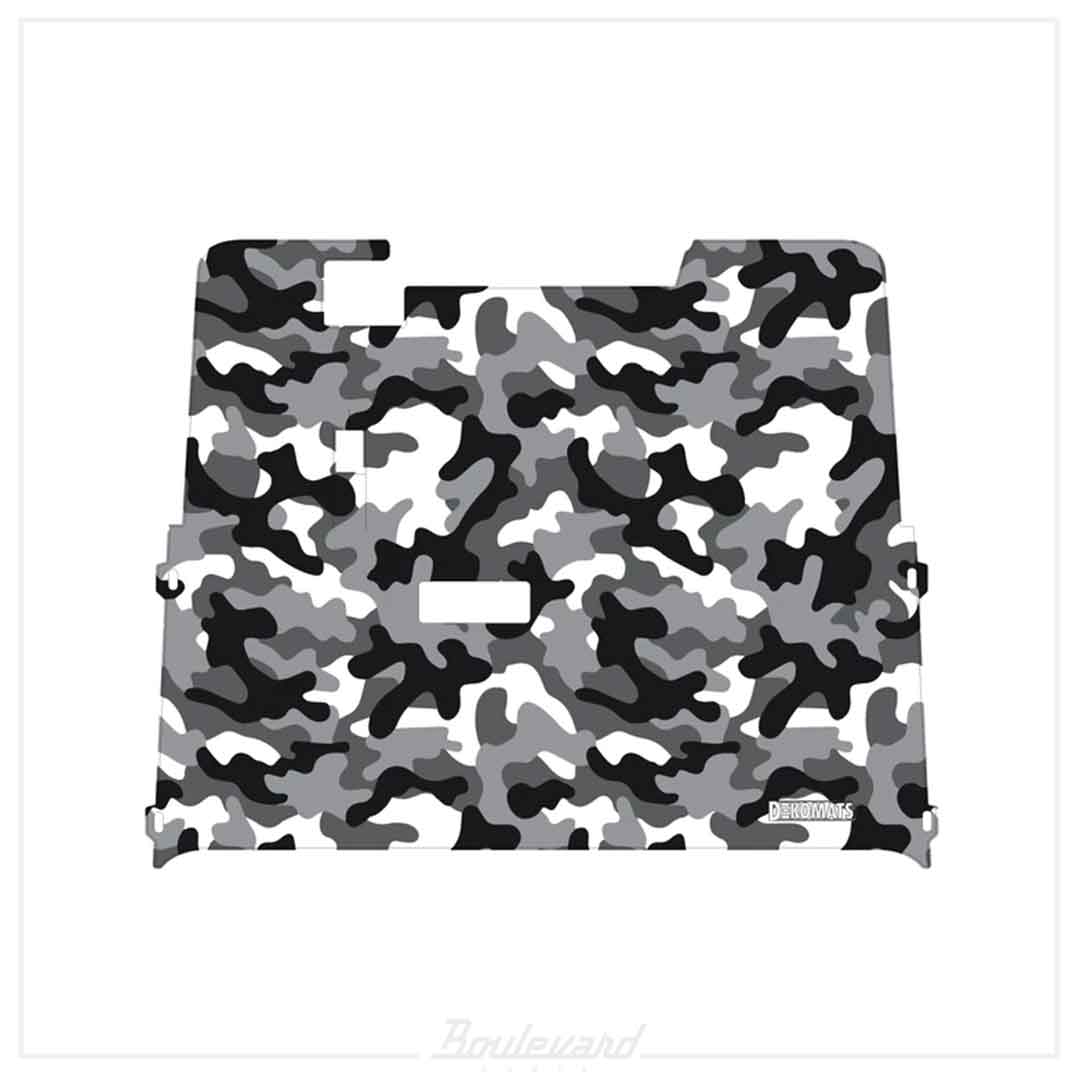 Dekomats: Grayscale Camo Design