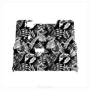 dekomats-grayscale-hibiscus-paradise-design Dekomats: White Hibiscus Paradise Design