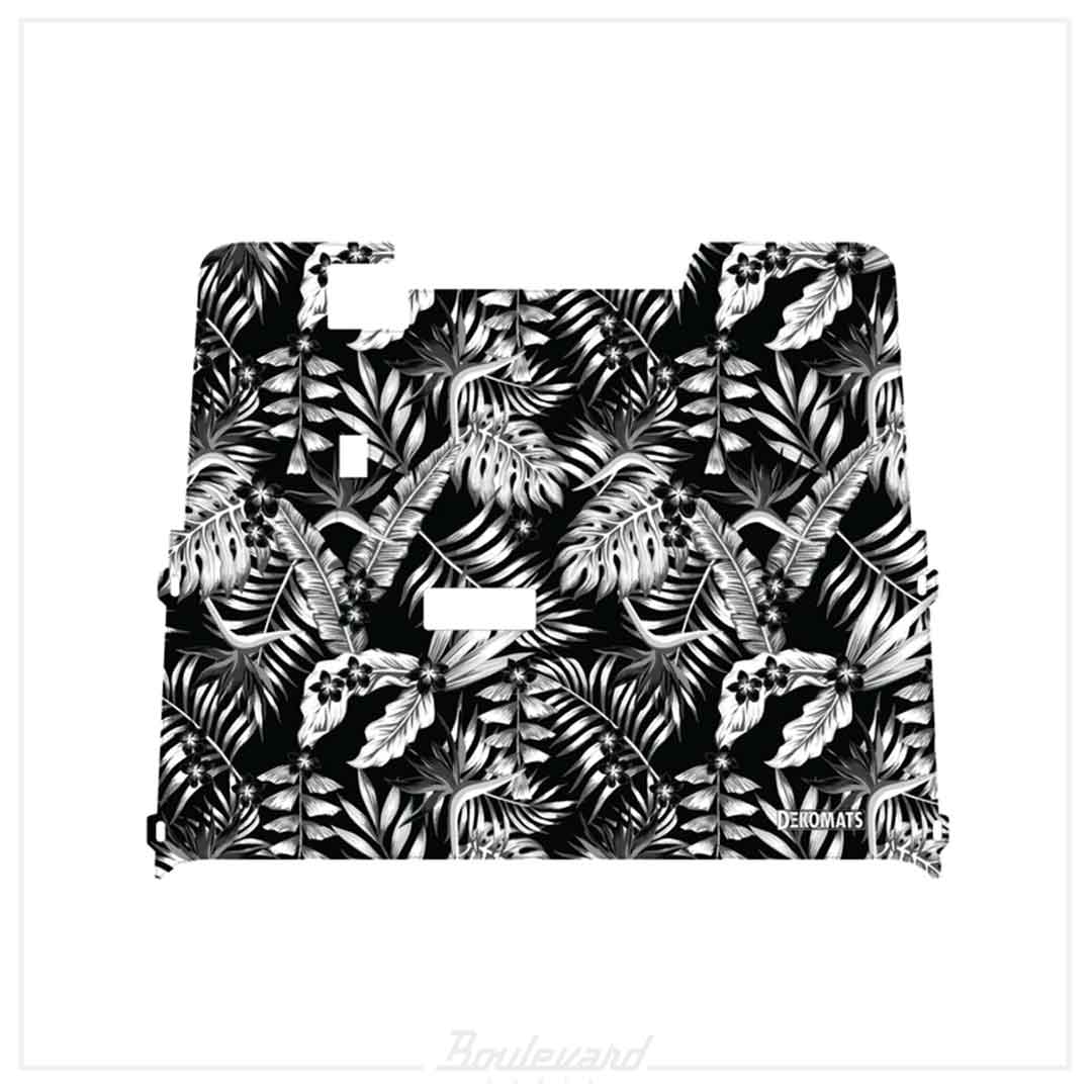 Dekomats: White Hibiscus Paradise Design