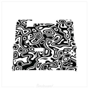 dekomats-grayscale-topo-design Dekomats: White Topo Design