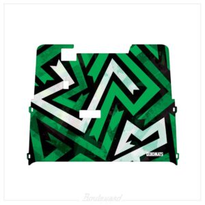 dekomats-green-graffiti-design Dekomats: Green Graffiti Design