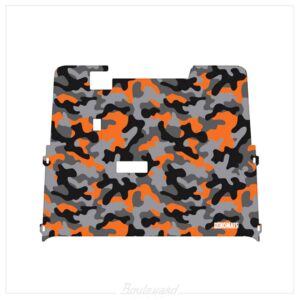 dekomats-orange-camo-design Dekomats: Orange Camo Design