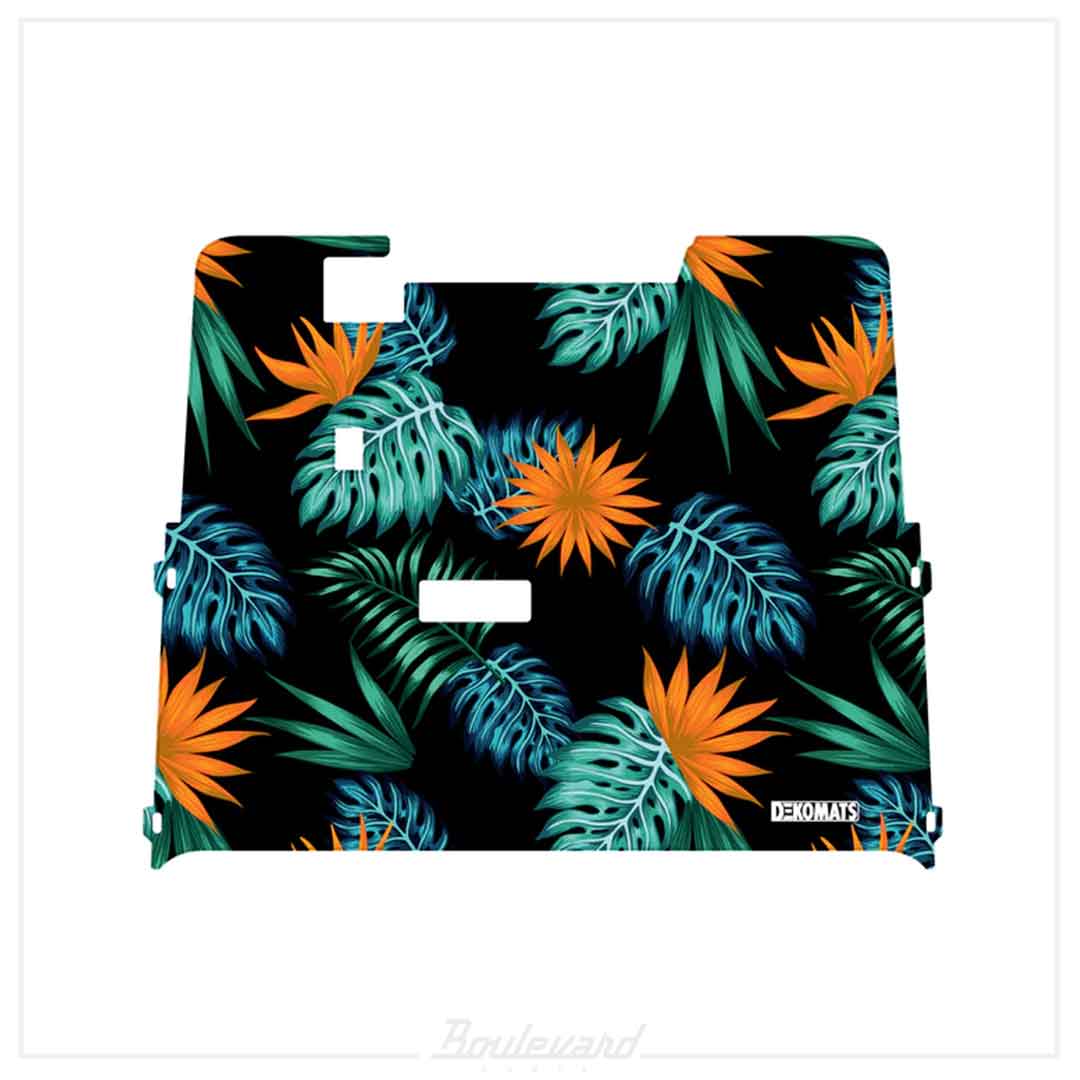 Dekomats: Orange Tropics Design