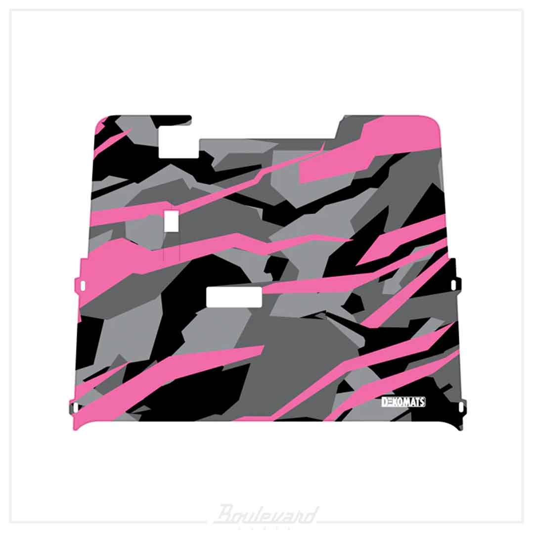 Dekomats: Pink Abstract Camo Design