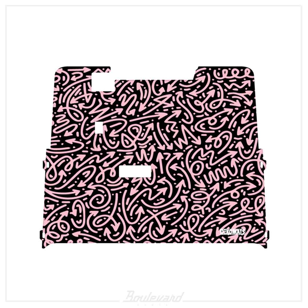 Dekomats: Pink Pen n' Paper Design