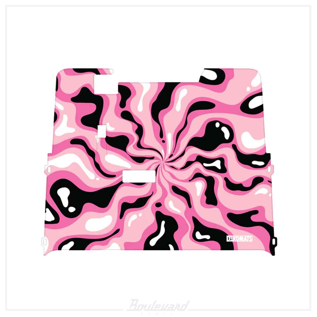 Dekomats: Pink Ripple Design