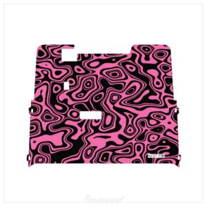 dekomats-pink-topo-design Dekomats: Pink Topo Design