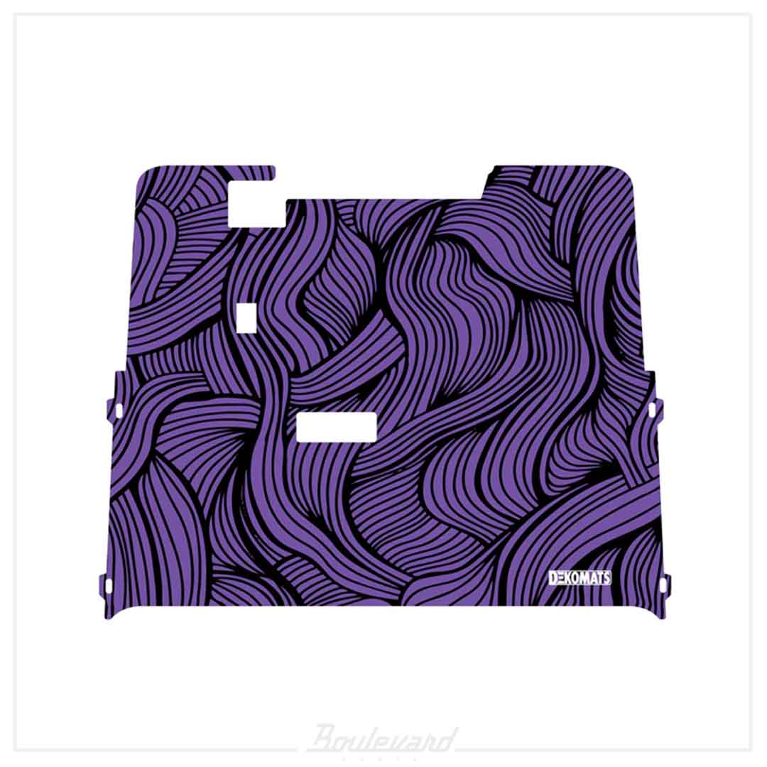 Dekomats: Purple Intertwined Design