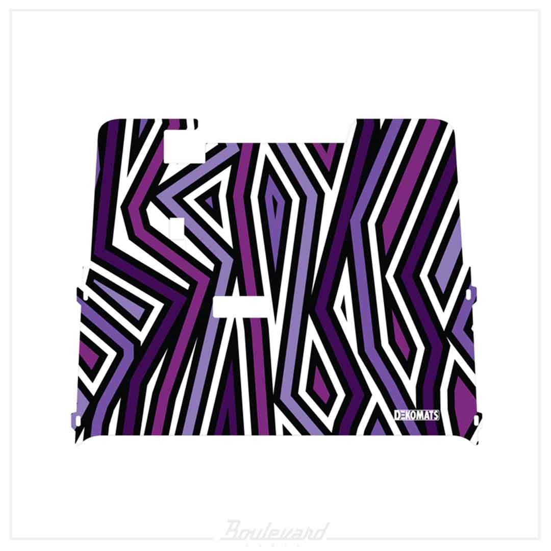 Dekomats: Purple South Beach Design