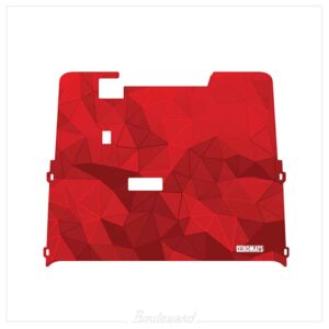 Dekomats: Red Abstract Design
