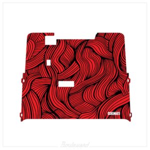 Dekomats: Red Interwined Design