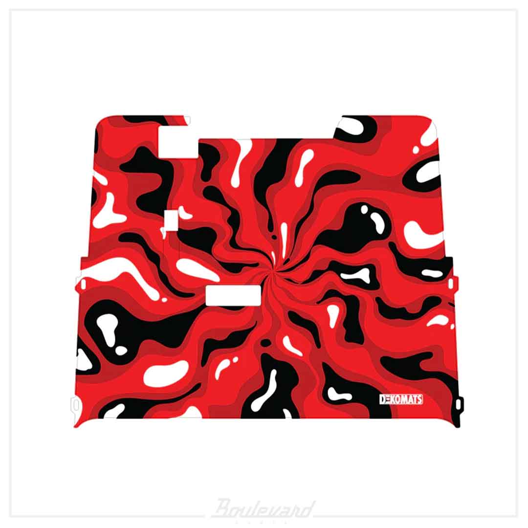 Dekomats: Red Ripple Design