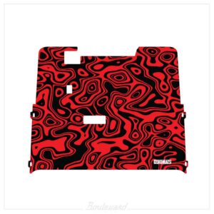 dekomats-red-topo-design Dekomats: Red Topo Design