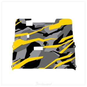 dekomats-yellow-abstract-camo-design Dekomats: Yellow Abstract Camo Design