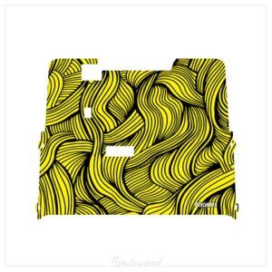 dekomats-yellow-intertwined-design Dekomats: Yellow Intertwined Design