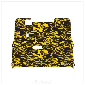 dekomats-yellow-modern-camo-design Dekomats: Yellow Modern Camo Design
