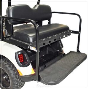 2008+ EZGO RXV GTW® Mach3 Black Rear Flip Seat 2008+ EZGO RXV GTW® Mach3 Black Rear Flip Seat