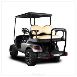 EZGO TXT MadJax® Genesis 250 Rear Seat with Deluxe Tan Seat Cushions (Years 1994.5-Up) EZGO TXT MadJax® Genesis 250 Rear Seat with Deluxe Tan Seat Cushions (Years 1994.5-Up)