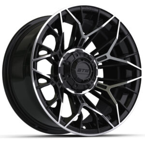 IMG_3079 14″ GTW® Stellar Black with Machined Accents Wheel