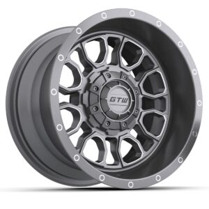 NP-19-338-001 14” GTW Volt Gunmetal with Machined Accents Wheel