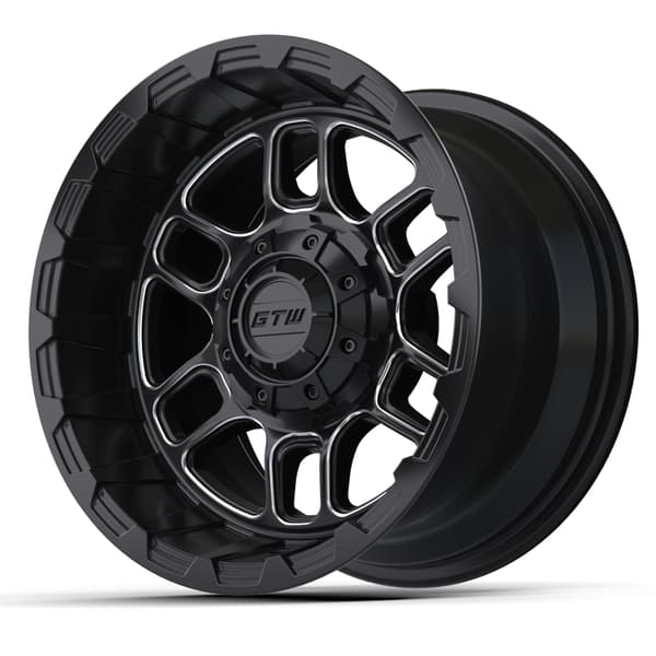 14” GTW Titan Black & Machined Wheel - Image 3