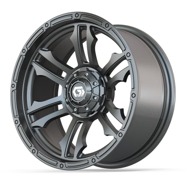 14″ GTW® Shogun Gloss Gunmetal Wheel - Image 3