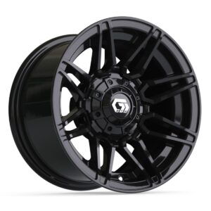 NP-19-411-001 14″ GTW® Stealth Gloss Black Wheel