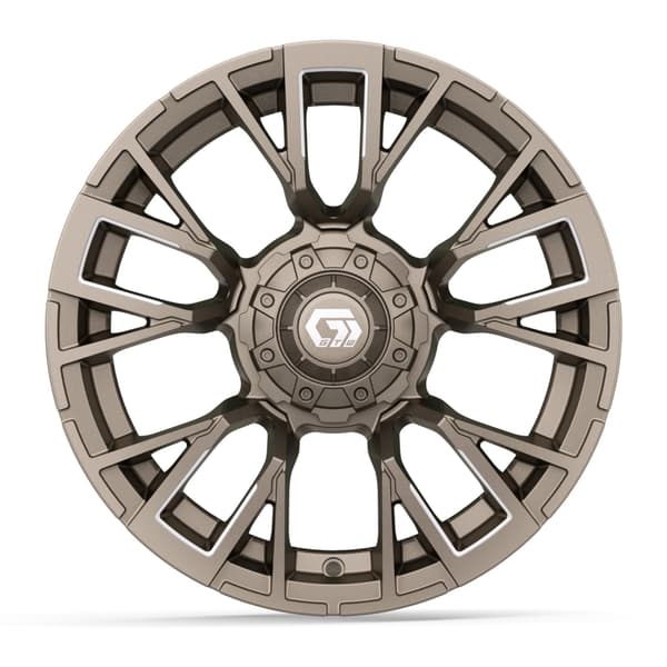 14″ GTW® Vandal Satin Bronze with Machined Accents Wheel - Image 2