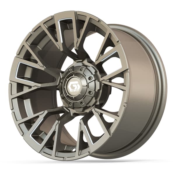 14″ GTW® Vandal Satin Bronze with Machined Accents Wheel - Image 3
