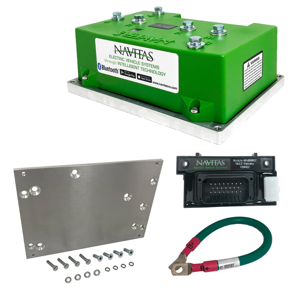 2017-Up Yamaha Drive 2 48v - Navitas 400a AC TAC2 Controller Kit with Bluetooth