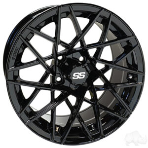RHOX RX395 Gloss Black 15x7