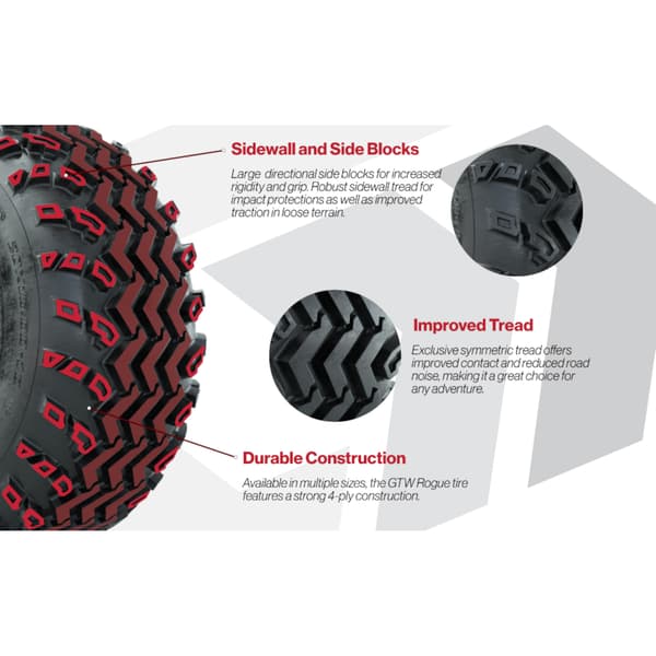 23x10.00-14 GTW Rogue All Terrain Tire - Image 4