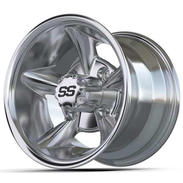 10″ GTW® Godfather Chrome Wheel