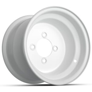 10×7 White Steel Wheel 3-4 Offset 001 10x7 White Steel Wheel (3:4 Offset)