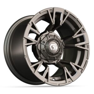 12 inch GTW Vandal Satin Bronze with Machined Accents Wheel 001 12″ GTW® Vandal Satin Bronze with Machined Accents Wheel