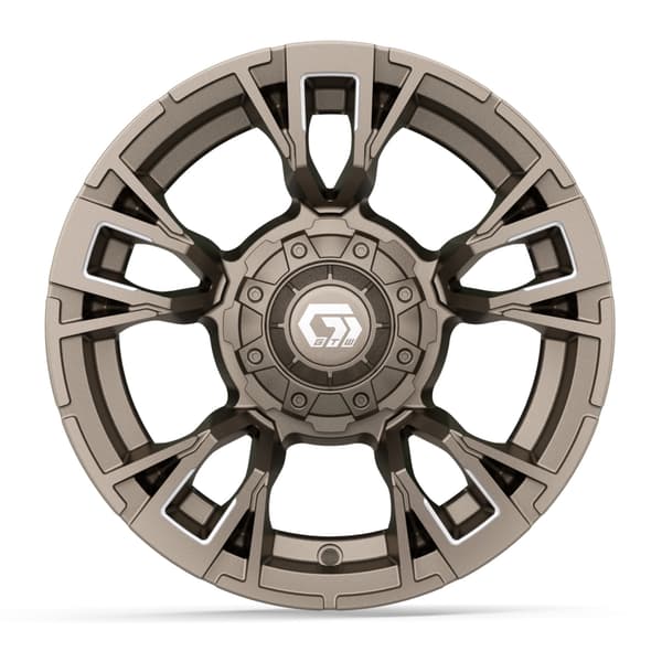 12″ GTW® Vandal Satin Bronze with Machined Accents Wheel
