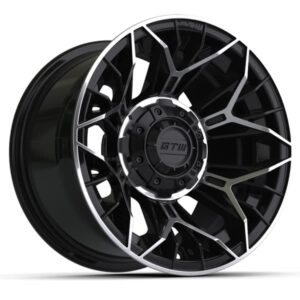 12inch GTW Stellar Machined and Black Wheel 001 12” GTW Stellar Machined & Black Wheel