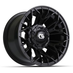 12inch GTW Stellar Matte Black Wheel 001 12” GTW Stellar Matte Black Wheel
