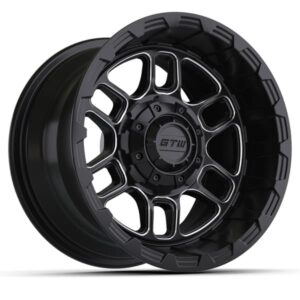 12inch GTW Titan Black & Machined Wheel 001 12” GTW Titan Black & Machined Wheel