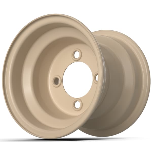 8″ GTW Beige Steel Wheel (Centered)