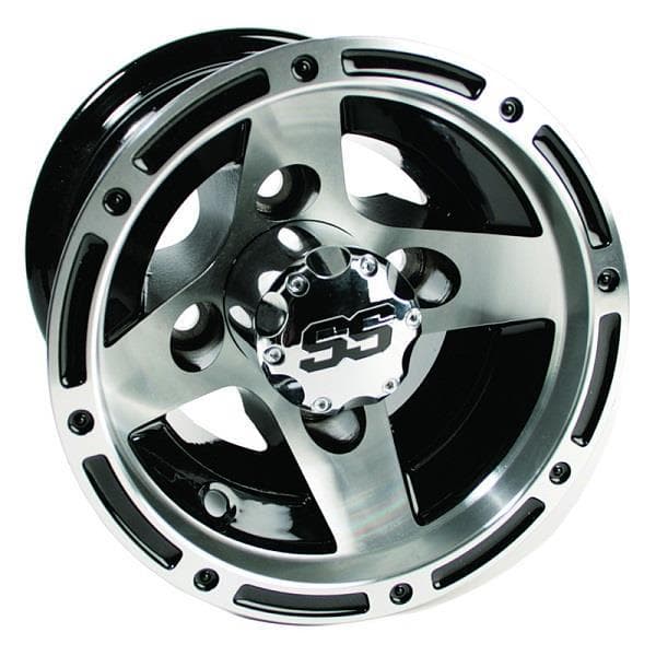 8″ GTW Ranger Black with Machined Accents Wheel