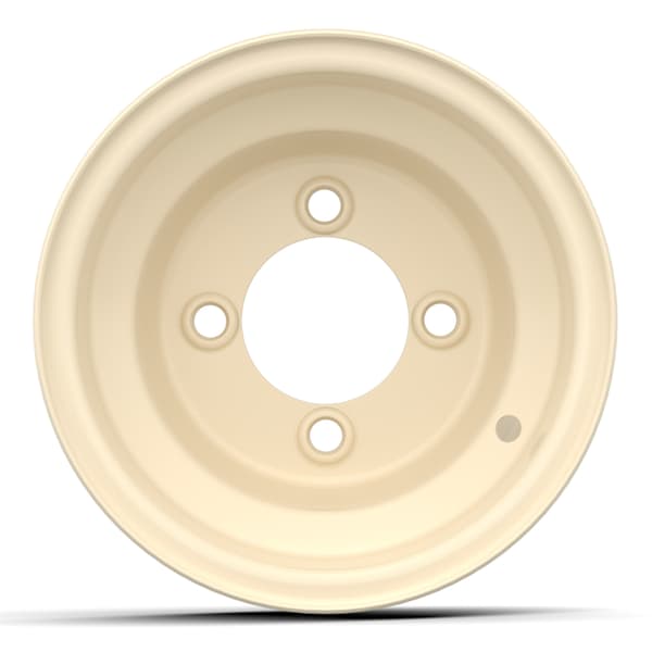 8″ GTW Yamaha Ivory Steel Wheel (Centered)