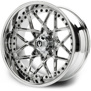 Chrome01 MODZ® Formula Chrome 15" Golf Cart Wheel