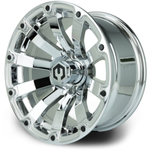 MODZ® Bomber Chrome 14" Golf Cart Wheel