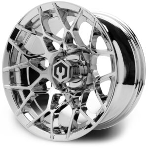 Chrome01 MODZ® Blitz Chrome 14" Golf Cart Wheel