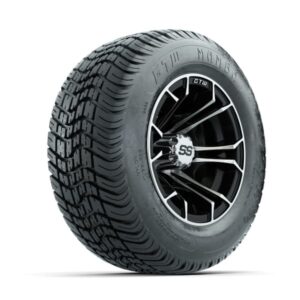 GTW Spyder Machined-Black 10 in Wheels with 205-50-10 Mamba Street Tires – Full Set 001 GTW Spyder Machined/Black 10 in Wheels with 205/50-10 Mamba Street Tires – Full Set