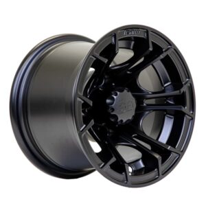 GTW Spyder Matte Black 10 Inch Wheel 001 GTW Spyder Matte Black 10 Inch Wheel